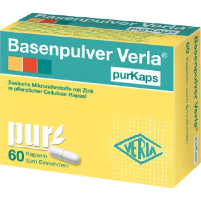Basenpulver capsula alcalinizanta 60 buc