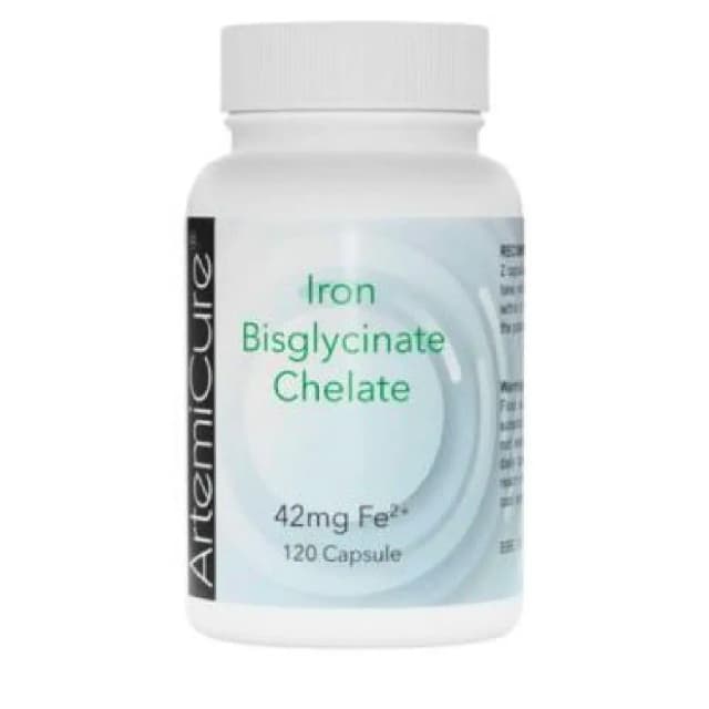 Chelat de fier-bisglicinat - 120 capsule