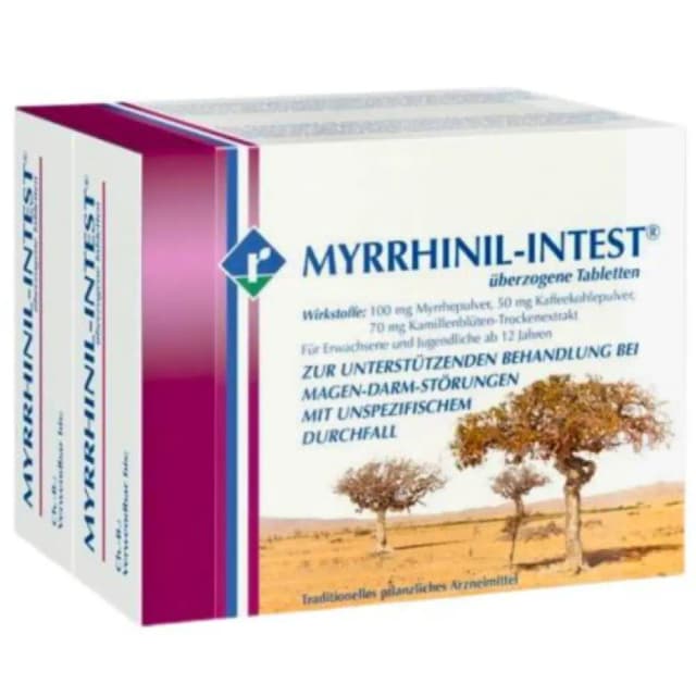MYRRHINIL-INTEST 100 tb./impotriva inflamatiilor gastrointestinale
