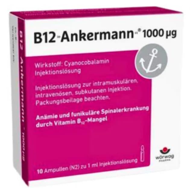 B12 Ankermann1000uq injektabil10x1ml