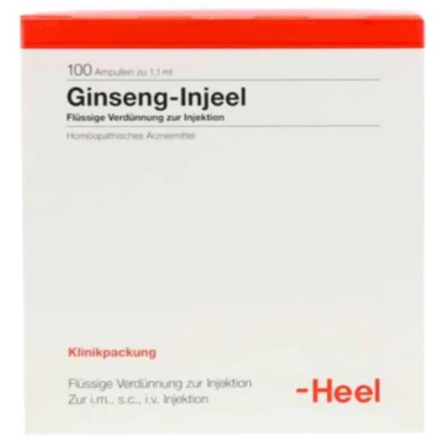 Ginseng-Injeel® Ampullen Injectabil 100x1,1 ml