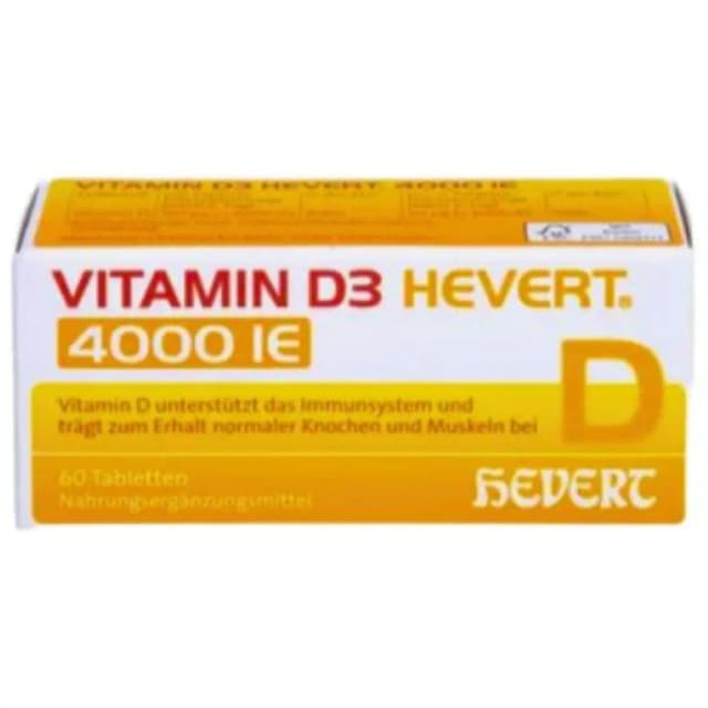 Vitamina D3 Hevert 4000 IE/60 buc