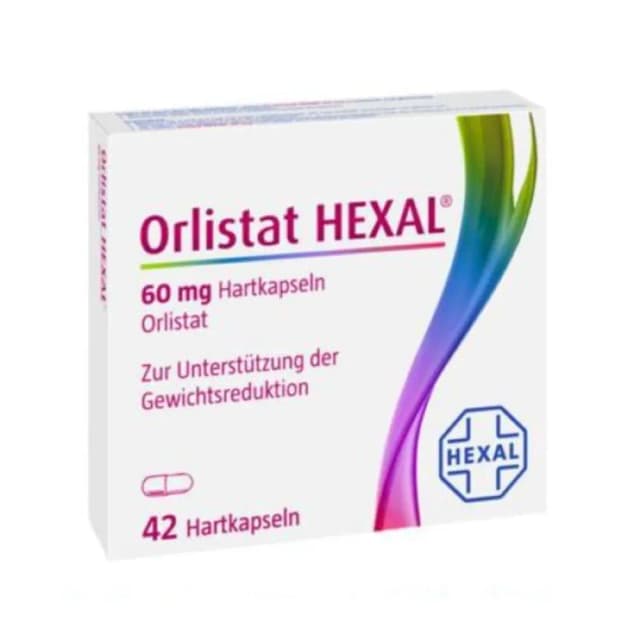 Orlistat HEXAL 60 mg – Supliment pentru reducerea greutății | Controlul metabolismului lipidic 42 BUC