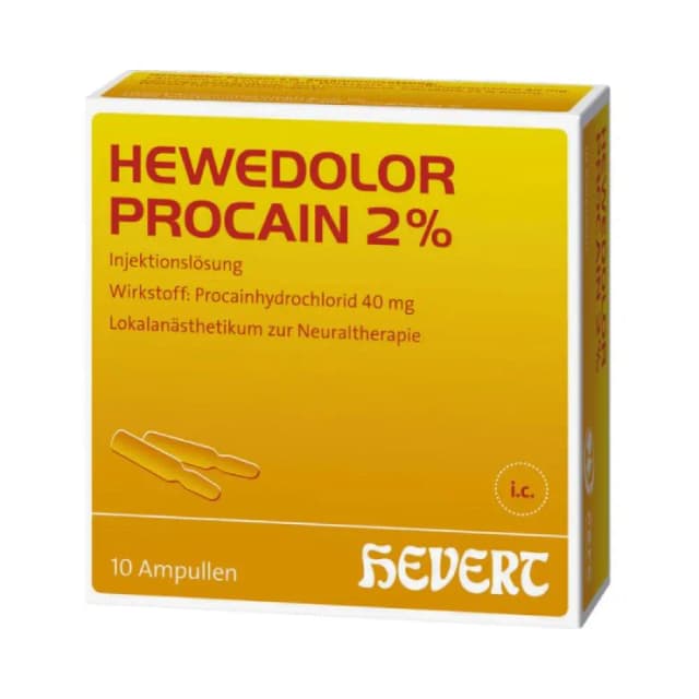 Hewedolor Procain 2% (10 ampule Germania)
