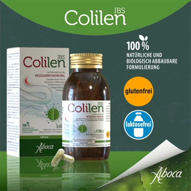 Colilen IBS – 96 capsule | Dispozitiv medical natural pentru colon iritabil – Aboca Italia