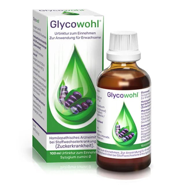 Glycowohl® 100 ml – Picături naturale pentru susținerea nivelului normal al glicemiei
