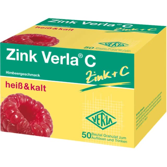 Zink Verla C – 50 plicuri | Zinc și vitamina C pentru imunitate și energie naturală