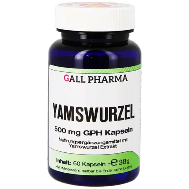 Capsule GPH cu rădăcină de ignamă 500 mg 60 buc