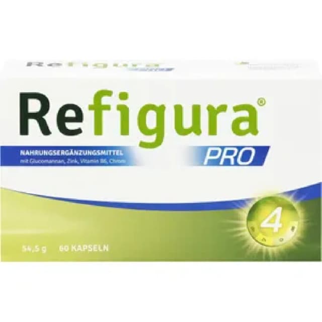 Refigura Pro – 60 capsule | Control natural al greutății și digestiei – Produs farmaceutic german
